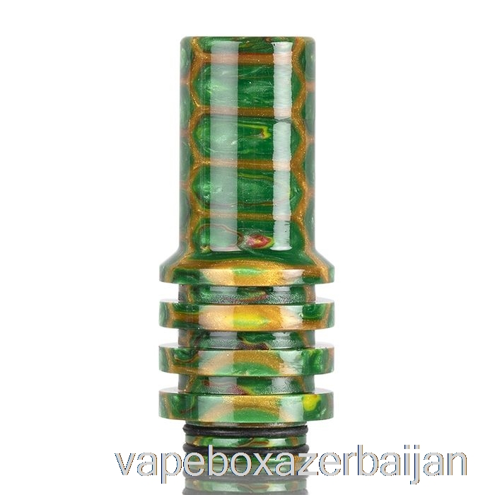 E-Juice Vape 810 CHIMNEY Snakeskin Drip Tip Green